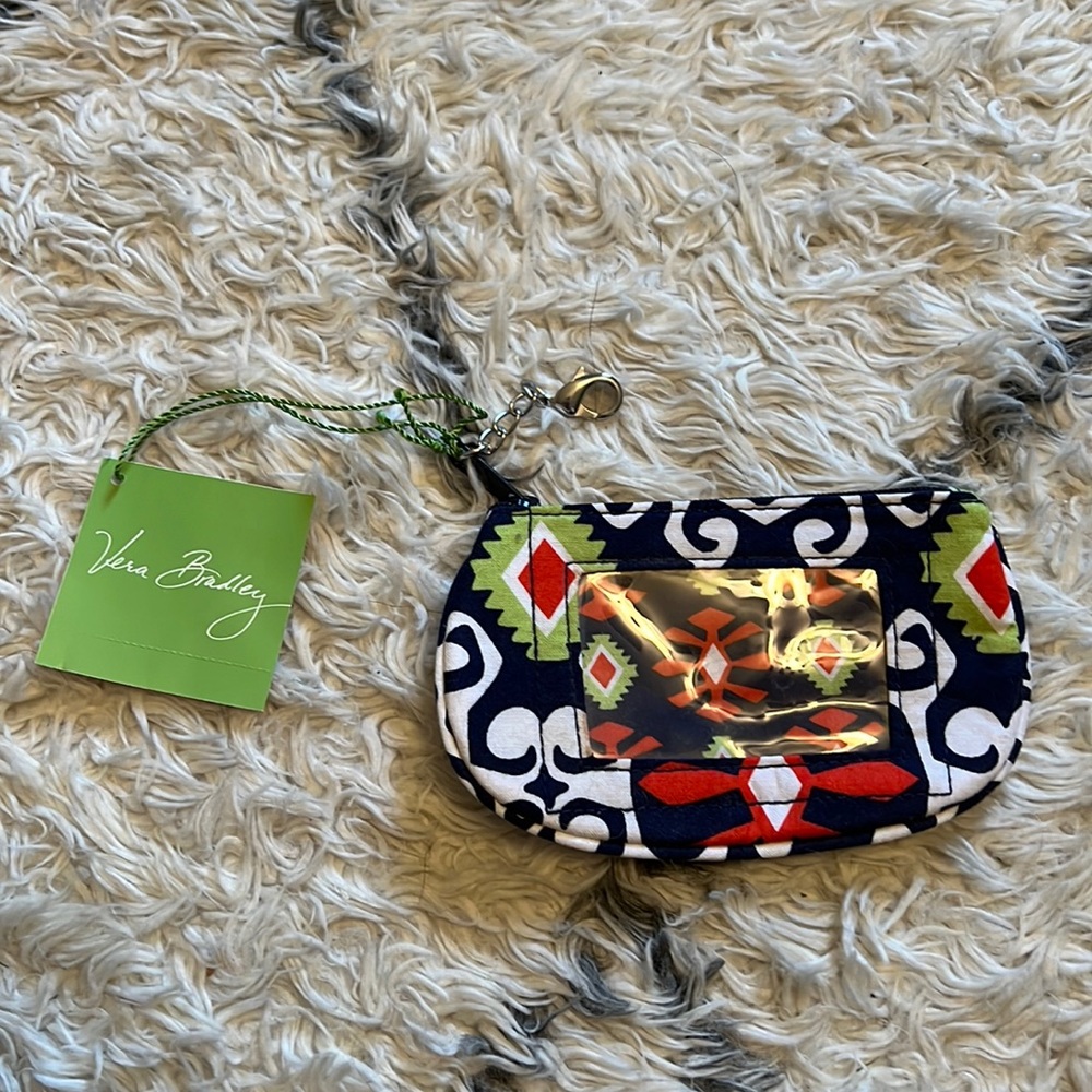 Vera Bradley ID Keychain “Sun Valley”